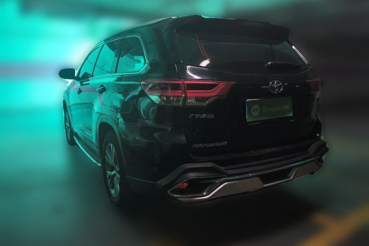 Used Toyota Highlander 2018 2.0T Two-Wheel Drive Elite Version 5 Seats China VI Standard Rear Left 45 Deg