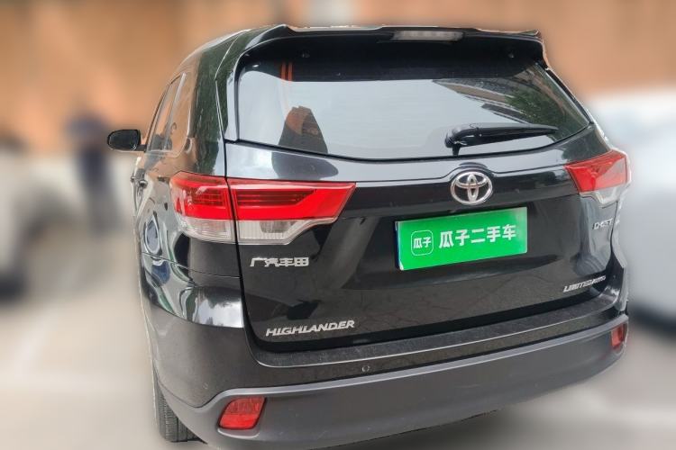 Used Toyota Highlander 2018 2.0T Four-Wheel Drive Supreme Edition 7-Seater China VI Rear Left 45 Deg