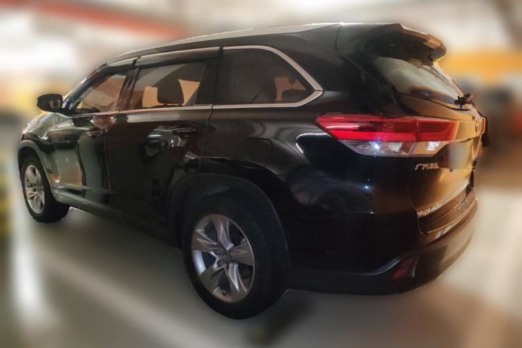 Used Toyota Highlander 2018 2.0T Four-Wheel Drive Supreme Edition 7-Seater China VI Rear Left 45 Deg