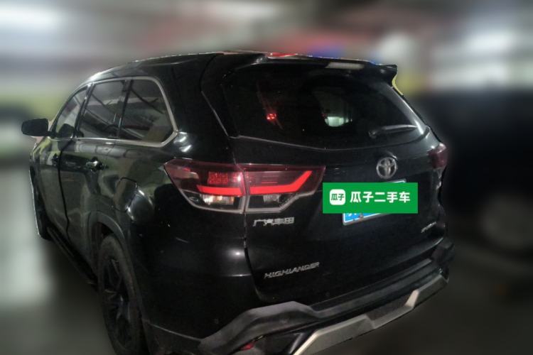 Used Toyota Highlander 2018 2.0T Four-Wheel Drive Knight Edition 7 Seats China VI Standard Rear Left 45 Deg