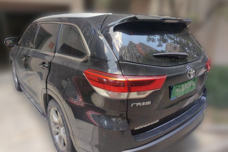 Used Toyota Highlander 2018 2.0T Four-Wheel Drive Luxury Version 7 Seats China VI Standard Rear Left 45 Deg