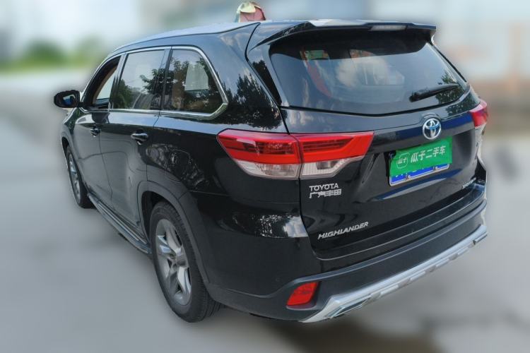 Used Toyota Highlander 2018 2.0T Four-Wheel Drive Luxury Edition 7 Seats China V Emission Standard Rear Left 45 Deg