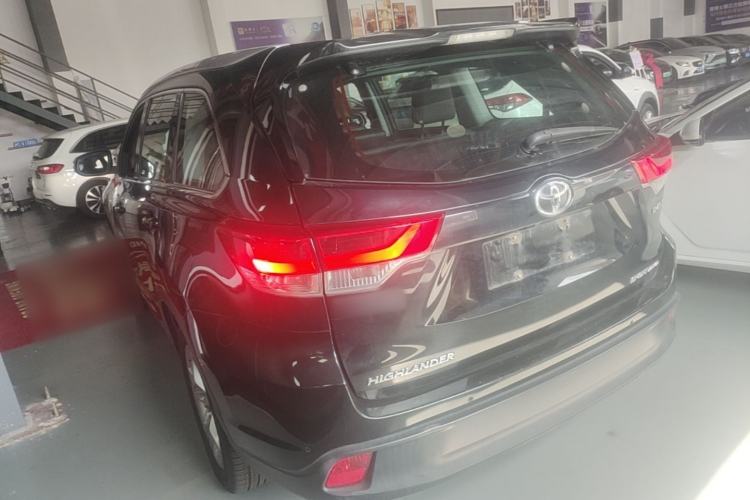Used Toyota Highlander 2018 2.0T Four-Wheel Drive Prestige Version 7 Seats China VI Standard Rear Left 45 Deg