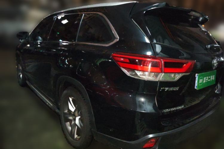 Used Toyota Highlander 2018 2.0T Four-Wheel Drive Luxury Version 7 Seats China VI Standard Rear Left 45 Deg