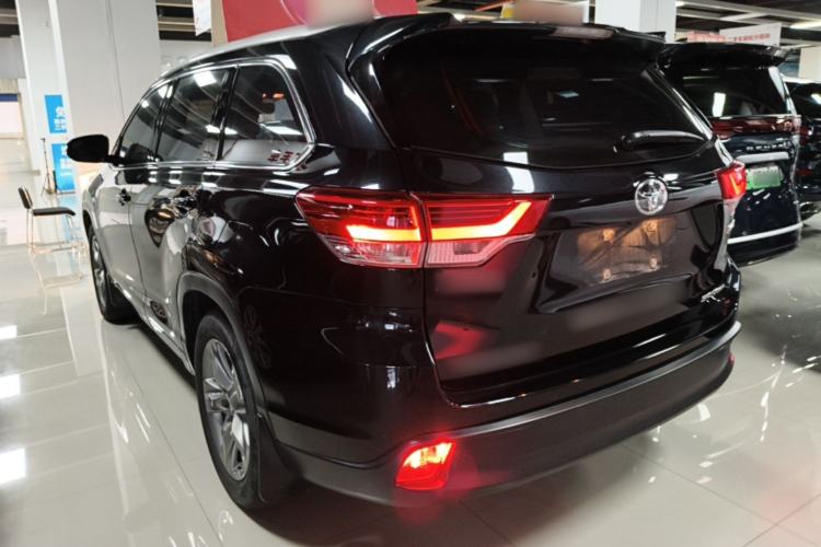 Used Toyota Highlander 2018 2.0T Four-Wheel Drive Luxury Version 7 Seats China VI Standard Rear Left 45 Deg