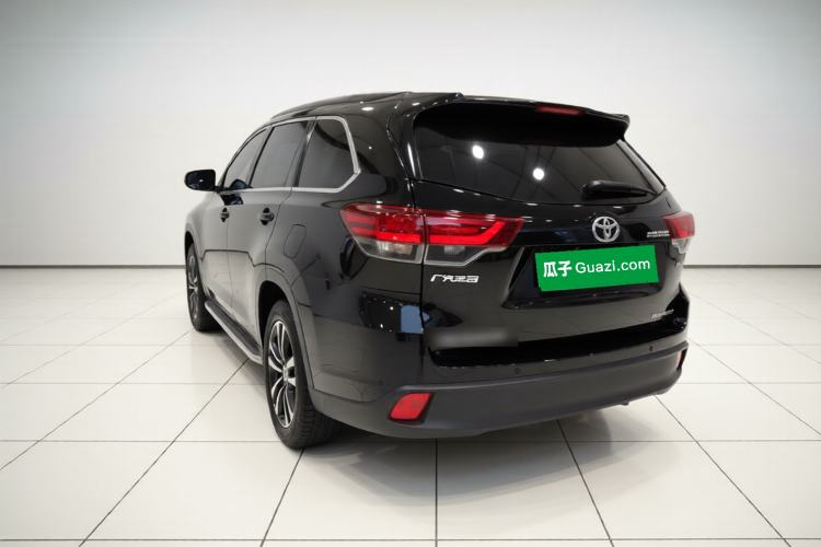 Used Toyota Highlander 2018 2.0T Four-Wheel Drive Luxury Version 7 Seats China VI Standard Rear Left 45 Deg