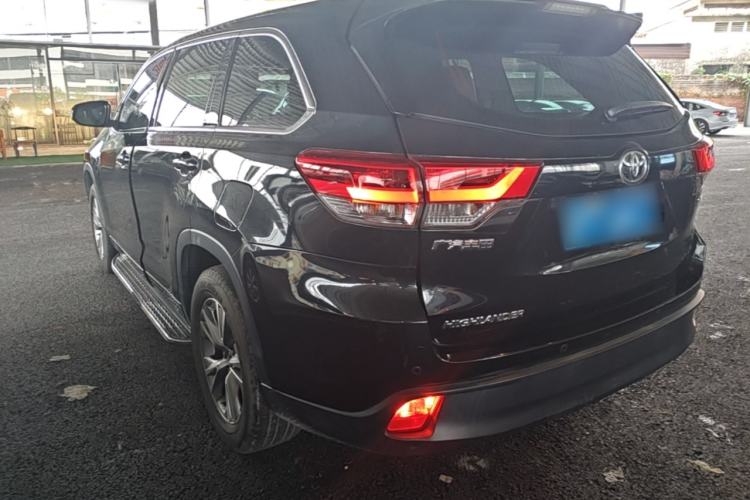 Used Toyota Highlander 2018 2.0T Two-Wheel Drive Elite Version 5 Seats China VI Standard Rear Left 45 Deg