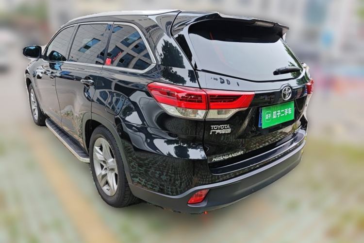 Used Toyota Highlander 2018 2.0T Four-Wheel Drive Luxury Version 7 Seats China VI Standard Rear Left 45 Deg