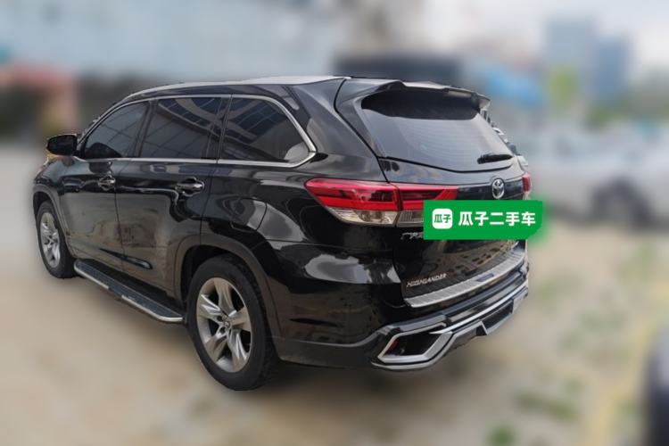 Used Toyota Highlander 2018 2.0T Four-Wheel Drive Luxury Edition 7 Seats China V Emission Standard Rear Left 45 Deg
