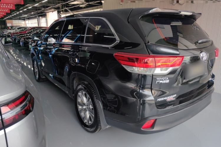 Used Toyota Highlander 2018 2.0T Four-Wheel Drive Elite Edition 7 Seats China VI Standard Rear Left 45 Deg
