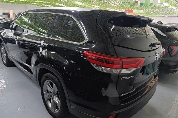 Used Toyota Highlander 2018 2.0T Four-Wheel Drive Prestige Version 7 Seats China VI Standard Rear Left 45 Deg