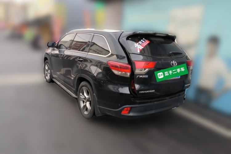 Used Toyota Highlander 2018 2.0T Four-Wheel Drive Knight Edition 7 Seats China VI Standard Rear Left 45 Deg