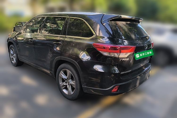 Used Toyota Highlander 2018 2.0T Four-Wheel Drive Luxury Version 7 Seats China VI Standard Rear Left 45 Deg
