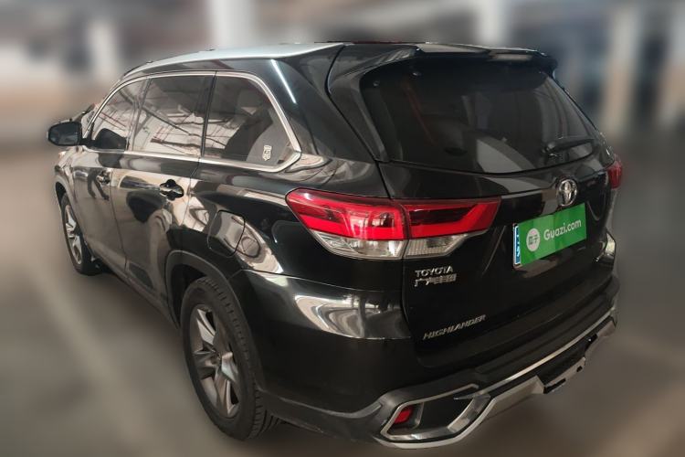 Used Toyota Highlander 2018 2.0T Two-Wheel Drive Prestige Version 7 Seats China V Emission Standard Rear Left 45 Deg