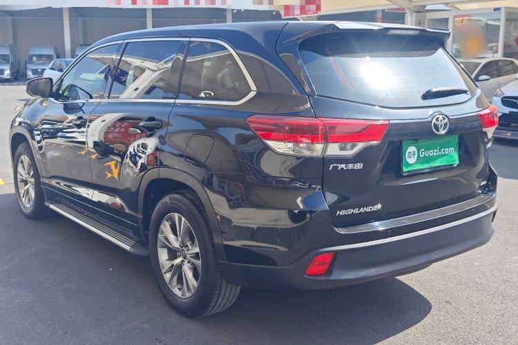 Used Toyota Highlander 2018 2.0T Four-Wheel Drive Elite Edition 7 Seats China VI Standard Rear Left 45 Deg