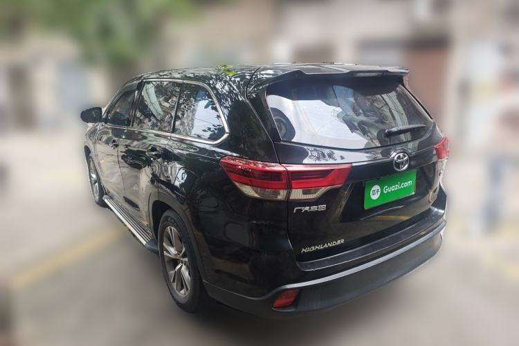 Used Toyota Highlander 2018 2.0T Two-Wheel Drive Elite Edition 7 Seats China VI Standard Rear Left 45 Deg