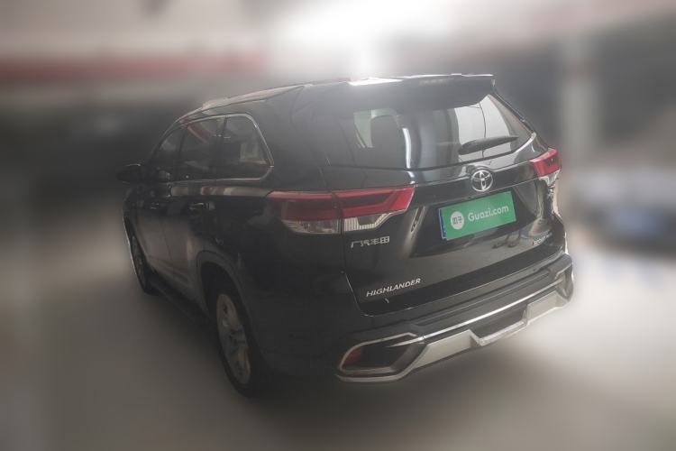 Used Toyota Highlander 2018 2.0T Four-Wheel Drive Luxury Version 7 Seats China VI Standard Rear Left 45 Deg