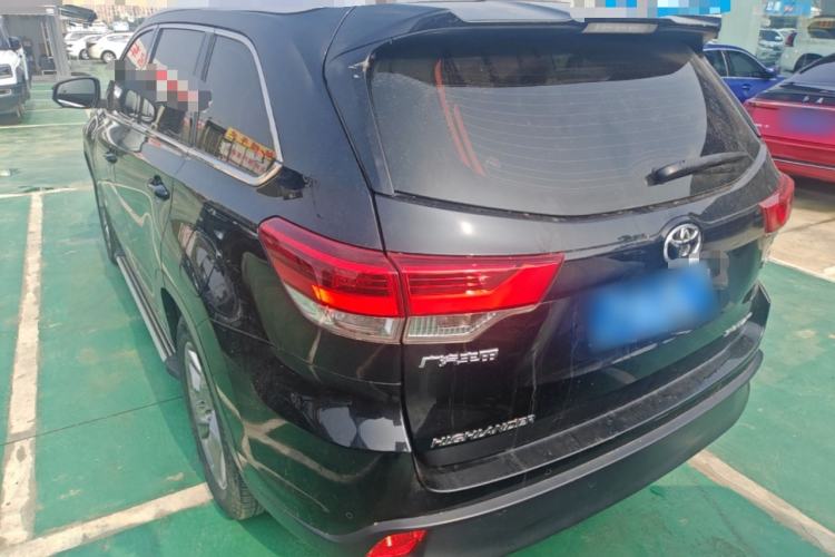 Used Toyota Highlander 2018 2.0T Four-Wheel Drive Luxury Version 7 Seats China VI Standard Rear Left 45 Deg