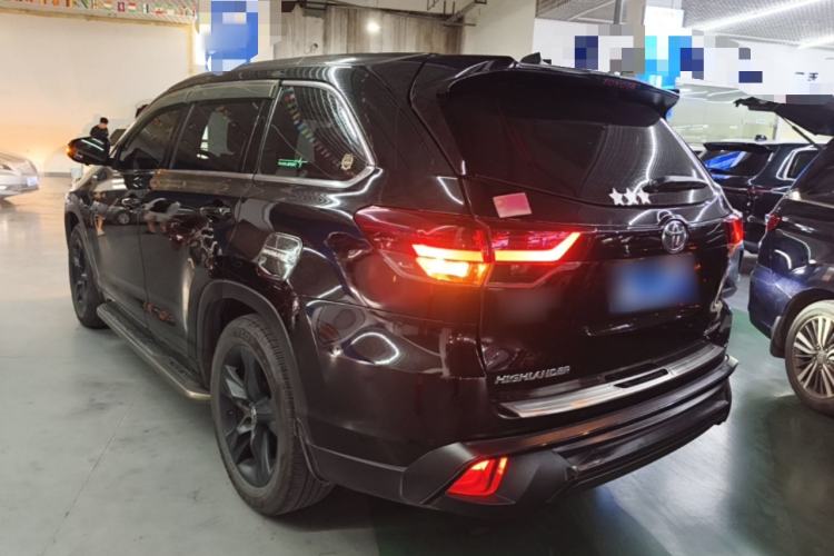 Used Toyota Highlander 2018 2.0T Four-Wheel Drive Knight Edition 7 Seats China VI Standard Rear Left 45 Deg