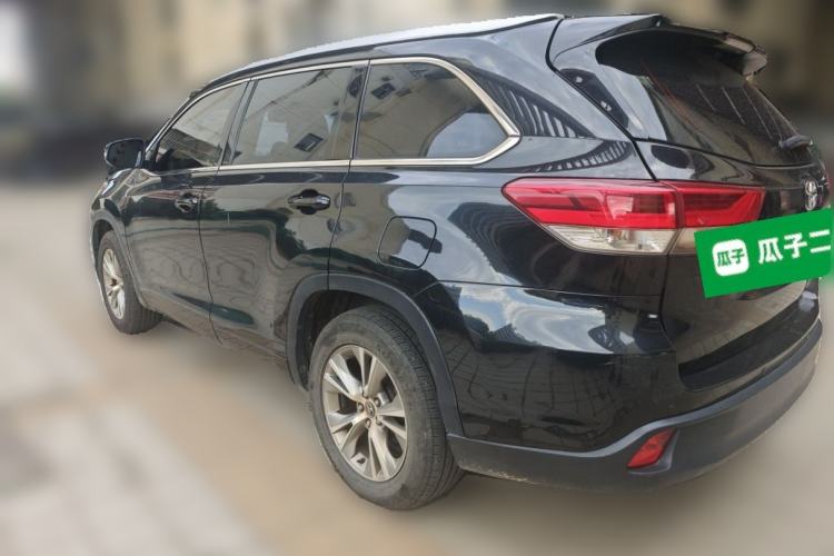 Used Toyota Highlander 2018 2.0T Four-Wheel Drive Elite Edition 7 Seats China V Standard Rear Left 45 Deg