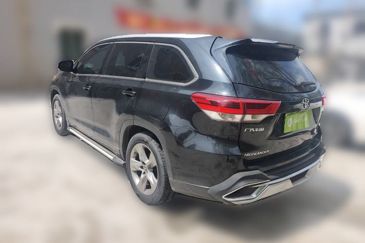 Used Toyota Highlander 2018 2.0T Four-Wheel Drive Luxury Version 7 Seats China VI Standard Rear Left 45 Deg