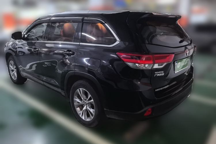 Used Toyota Highlander 2018 2.0T Two-Wheel Drive Elite Version 5 Seats China VI Standard Rear Left 45 Deg