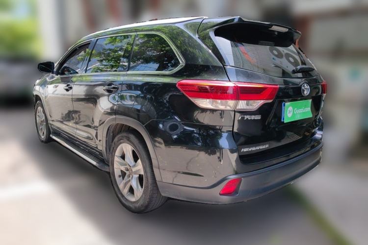 Used Toyota Highlander 2018 2.0T Four-Wheel Drive Luxury Version 7 Seats China VI Standard Rear Left 45 Deg