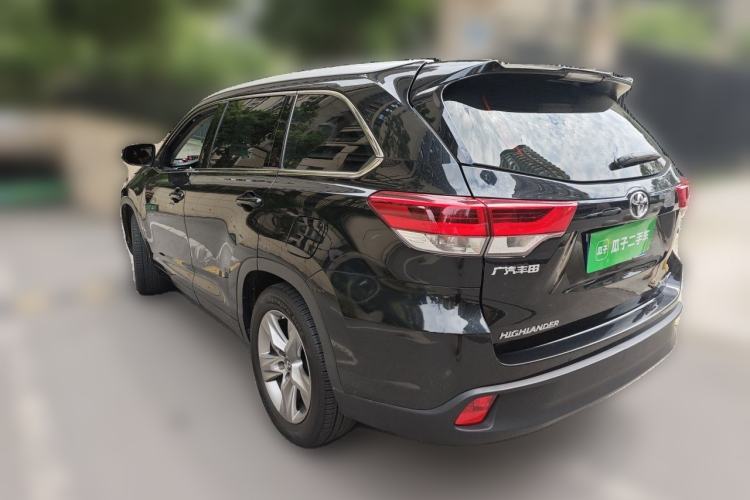 Used Toyota Highlander 2018 2.0T Four-Wheel Drive Luxury Version 7 Seats China VI Standard Rear Left 45 Deg