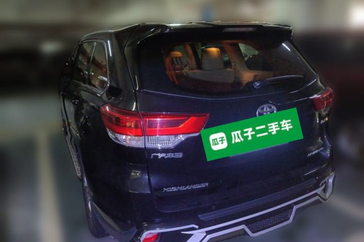 Used Toyota Highlander 2018 2.0T Four-Wheel Drive Luxury Version 7 Seats China VI Standard Rear Left 45 Deg