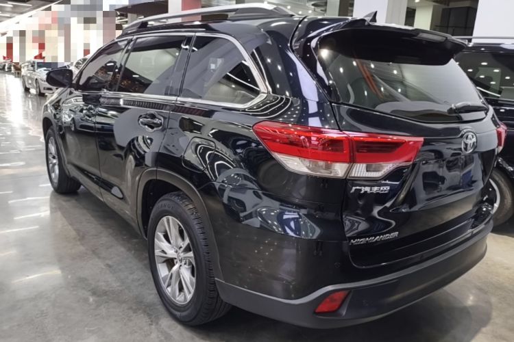 Used Toyota Highlander 2018 2.0T Four-Wheel Drive Elite Edition 7 Seats China VI Standard Rear Left 45 Deg