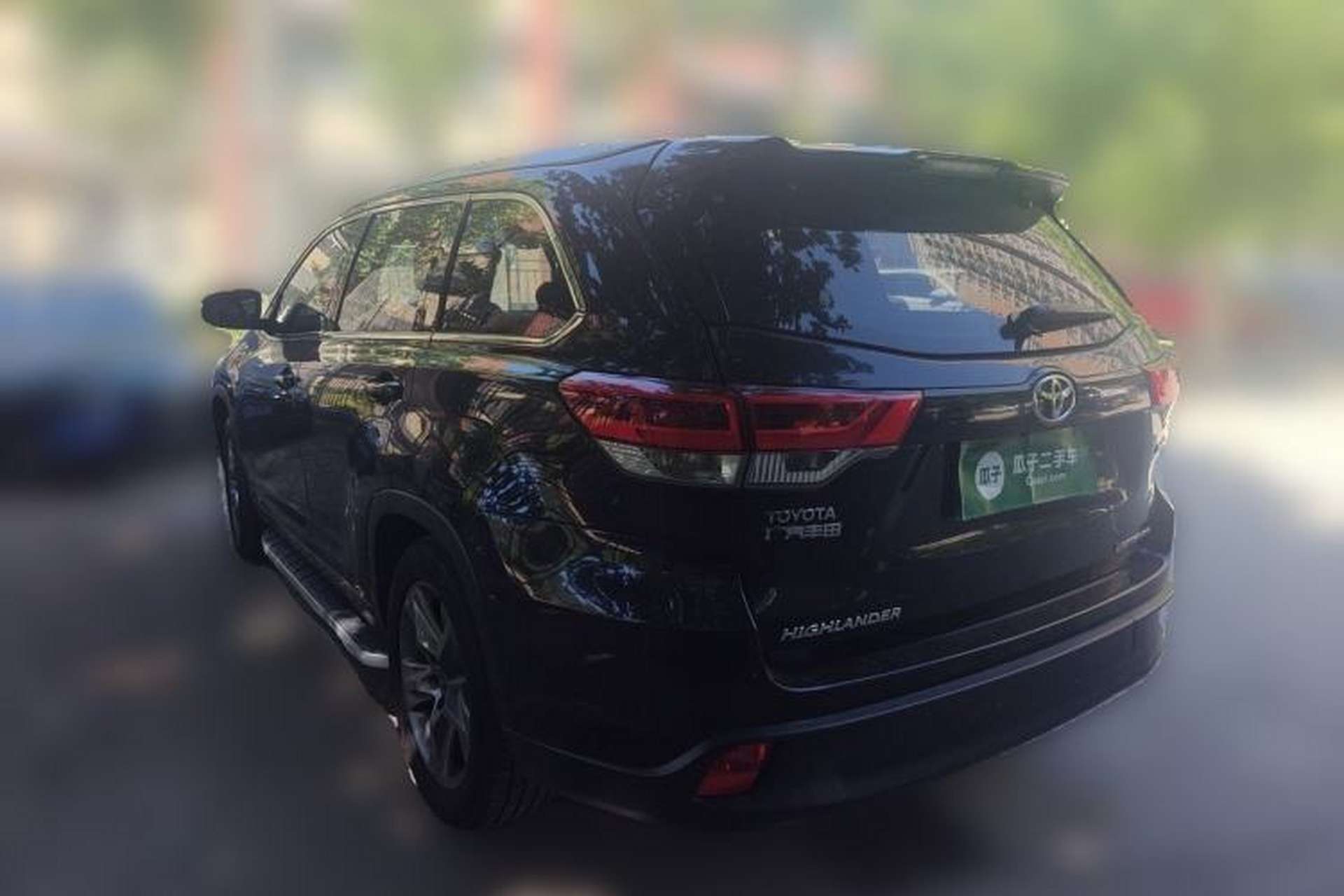Used Toyota Highlander 2018 2.0T Four-Wheel Drive Ultimate Edition 7-Seater Emission Standard China V Rear Left 45 Deg