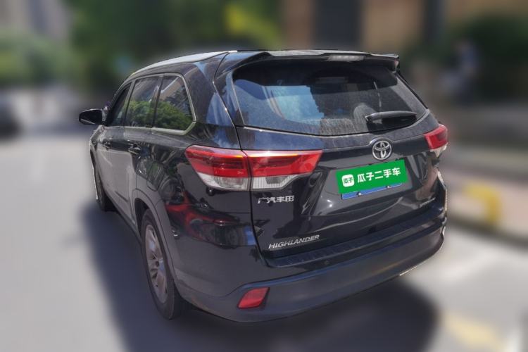 Used Toyota Highlander 2018 2.0T Four-Wheel Drive Luxury Version 7 Seats China VI Standard Rear Left 45 Deg