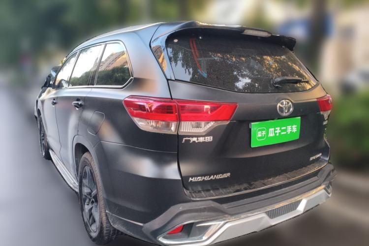 Used Toyota Highlander 2018 2.0T Four-Wheel Drive Prestige Version 7 Seats China VI Standard Rear Left 45 Deg