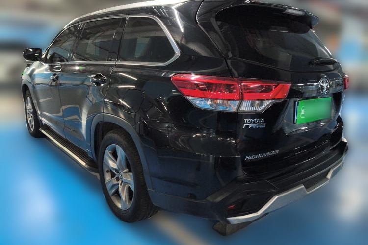 Used Toyota Highlander 2018 2.0T Four-Wheel Drive Luxury Edition 7 Seats China V Emission Standard Rear Left 45 Deg