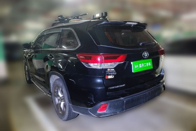 Used Toyota Highlander 2018 2.0T Four-Wheel Drive Luxury Edition 7 Seats China V Emission Standard Rear Left 45 Deg