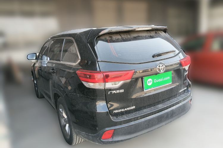 Used Toyota Highlander 2018 2.0T Four-Wheel Drive Luxury Version 7 Seats China VI Standard Rear Left 45 Deg