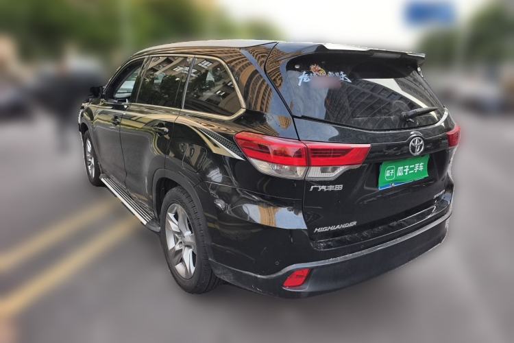 Used Toyota Highlander 2018 2.0T Four-Wheel Drive Prestige Version 7 Seats China VI Standard Rear Left 45 Deg