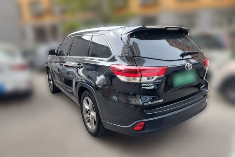 Used Toyota Highlander 2018 2.0T Four-Wheel Drive Prestige Version 7 Seats China V Emission Standard Rear Left 45 Deg