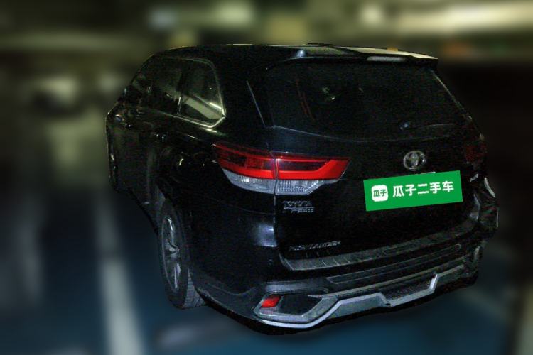 Used Toyota Highlander 2018 2.0T Two-Wheel Drive Elite Edition 7 Seats China VI Standard Rear Left 45 Deg