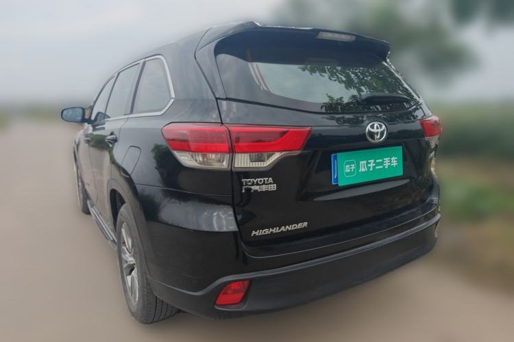Used Toyota Highlander 2018 2.0T Two-Wheel Drive Elite Edition 5 Seats Emission Standard China V Rear Left 45 Deg