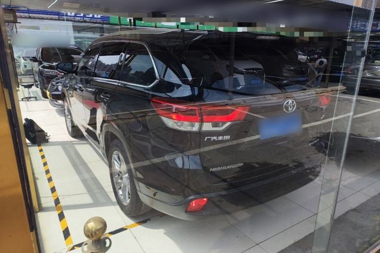 Used Toyota Highlander 2018 2.0T Four-Wheel Drive Luxury Version 7 Seats China VI Standard Rear Left 45 Deg