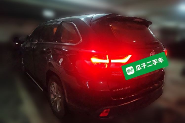 Used Toyota Highlander 2018 2.0T Two-Wheel Drive Elite Edition 7 Seats Emission Standard China V Rear Left 45 Deg