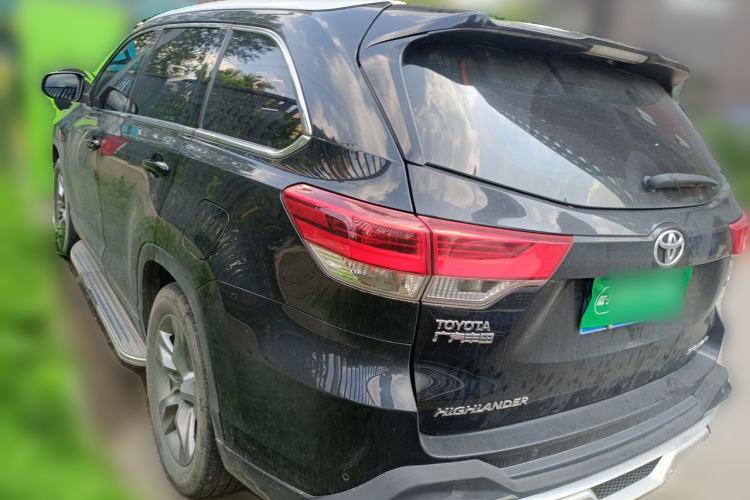 Used Toyota Highlander 2018 2.0T Four-Wheel Drive Luxury Edition 7 Seats China V Emission Standard Rear Left 45 Deg