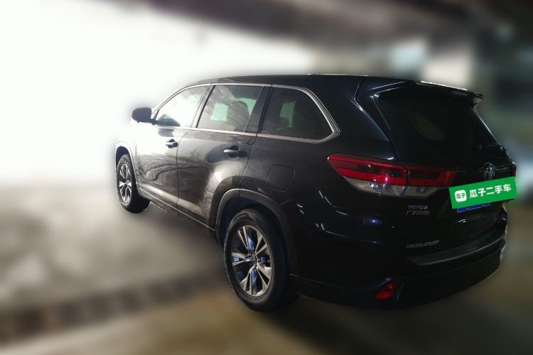 Used Toyota Highlander 2018 2.0T Four-Wheel Drive Elite Edition 7 Seats China V Standard Rear Left 45 Deg