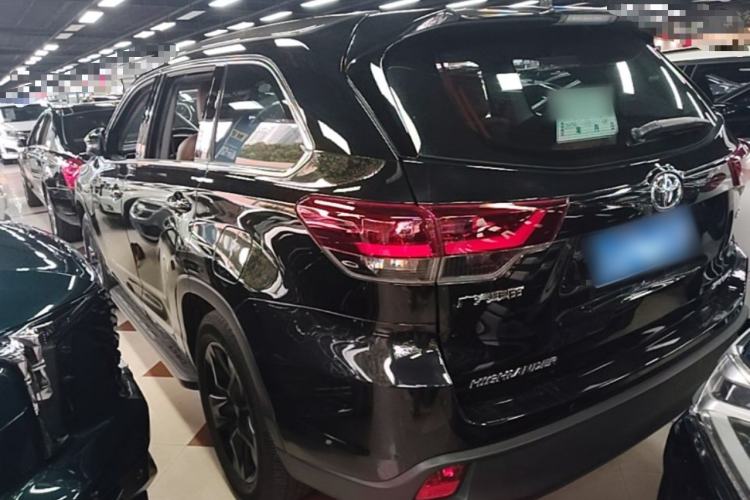 Used Toyota Highlander 2018 2.0T Four-Wheel Drive Knight Edition 7 Seats China VI Standard Rear Left 45 Deg