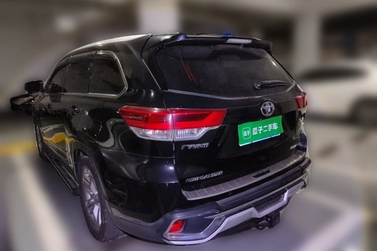 Used Toyota Highlander 2018 2.0T Four-Wheel Drive Luxury Version 7 Seats China VI Standard Rear Left 45 Deg