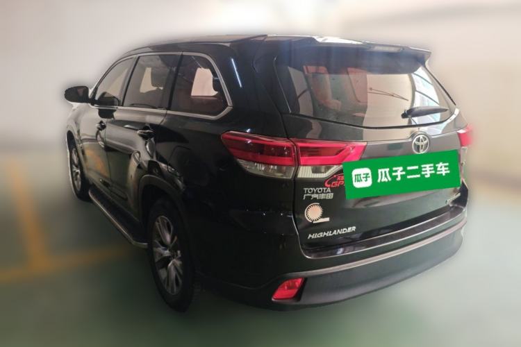 Used Toyota Highlander 2018 2.0T Two-Wheel Drive Elite Edition 7 Seats Emission Standard China V Rear Left 45 Deg
