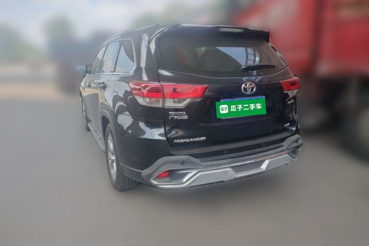 Used Toyota Highlander 2018 2.0T Four-Wheel Drive Elite Edition 7 Seats China VI Standard Rear Left 45 Deg