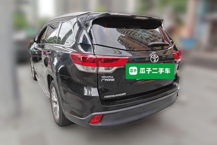 Used Toyota Highlander 2018 2.0T Two-Wheel Drive Elite Edition 7 Seats Emission Standard China V Rear Left 45 Deg