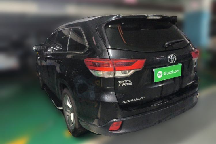 Used Toyota Highlander 2018 2.0T Four-Wheel Drive Supreme Edition 7-Seater China VI Rear Left 45 Deg